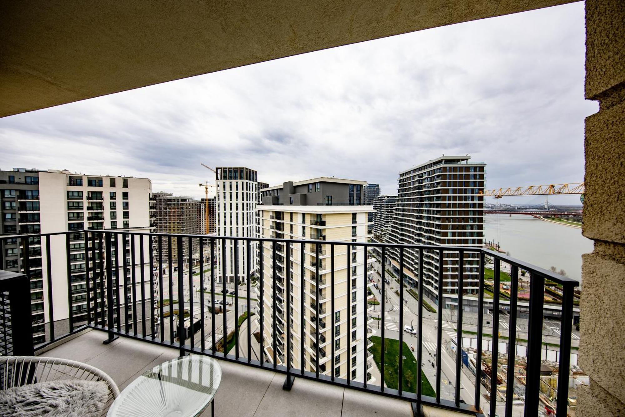 Zigzag Belgrade Waterfront - Simfonija 2 Apartment Bagian luar foto